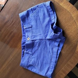 Lilly pulitzer Walsh short size 8 blue/purple